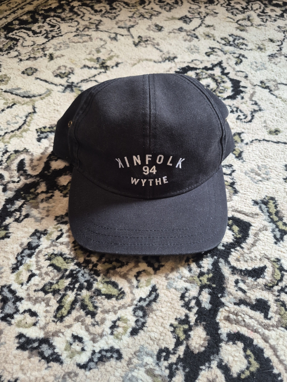 Folk 94 Wythe Black Baseball Cap